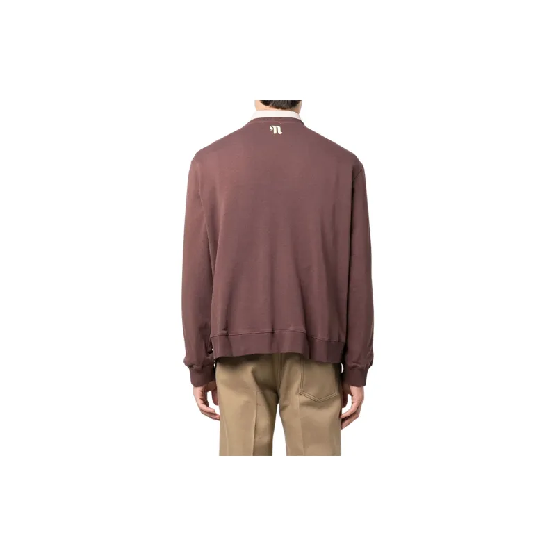 NANUSHKA Sweatshirts Unisex Dark Brown-2