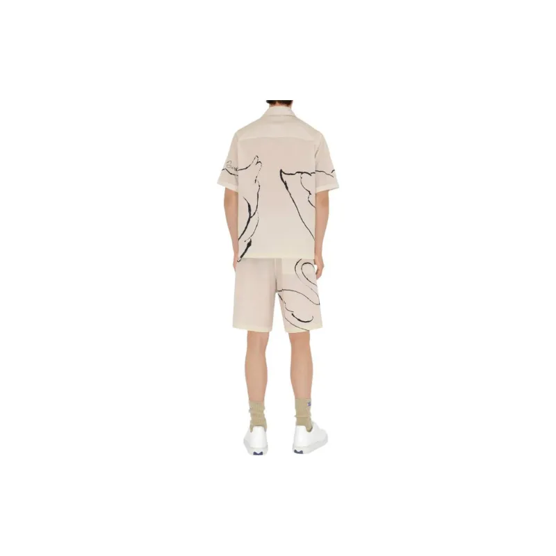 Burberry Swan Shorts-2