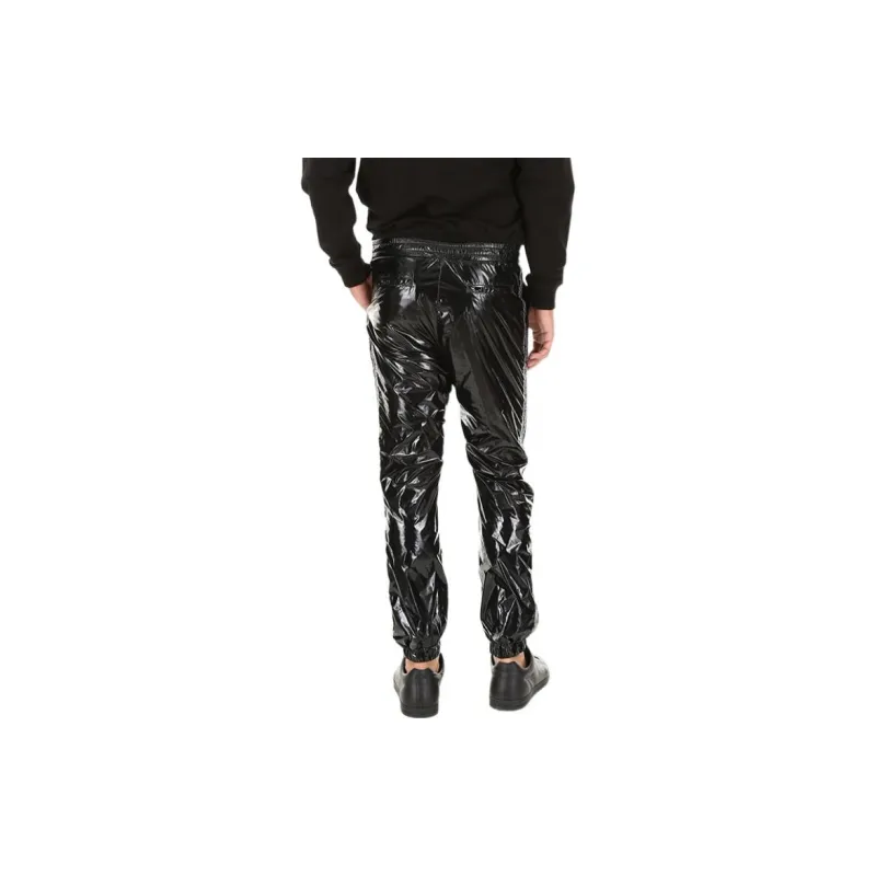 VERSACE Knitted Sweatpants Men Black-3