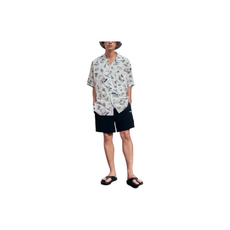 COVERNAT Casual Shorts Unisex Black-2
