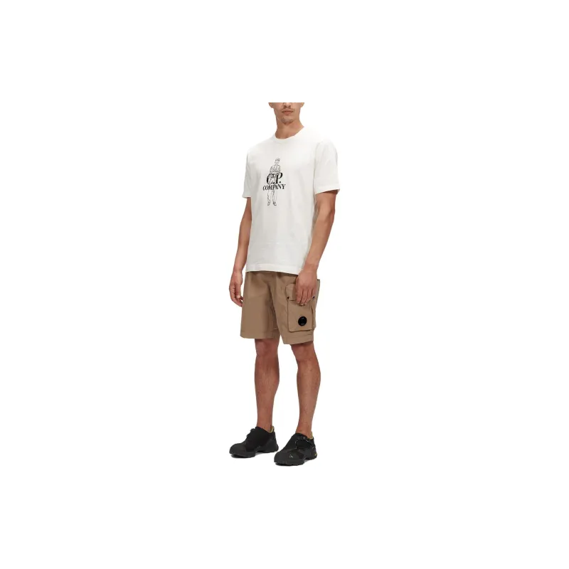 C.P.Company Casual Shorts Men Brown-3