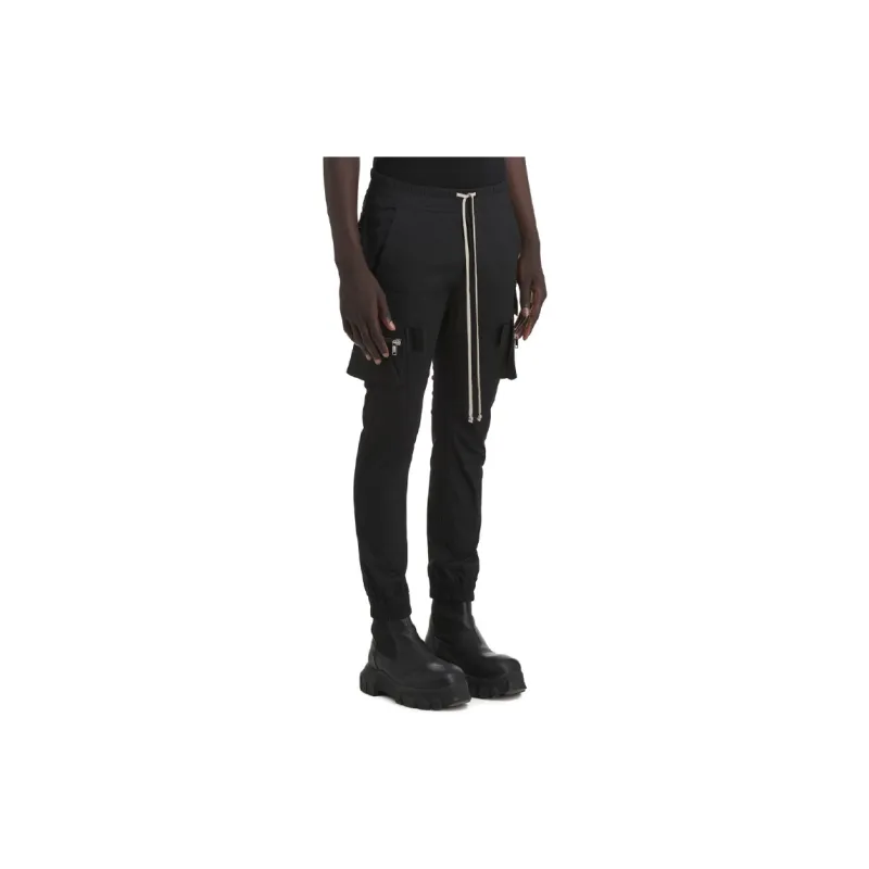 RICK OWENS/RO FW21 Cargo Pants Men's Black-1