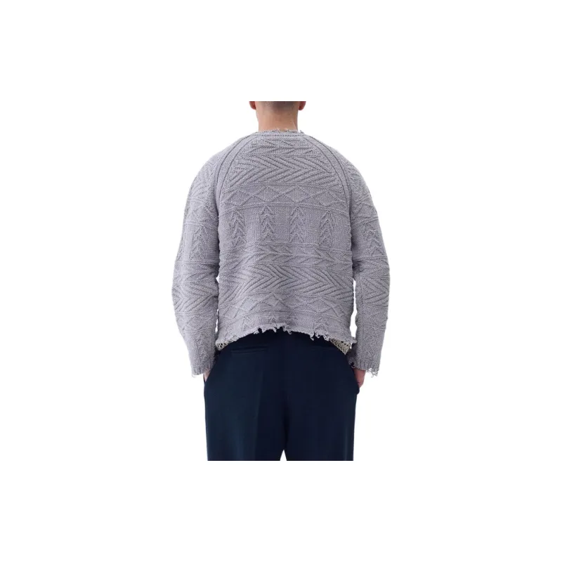 RECTO Knitwear Men Gray-3