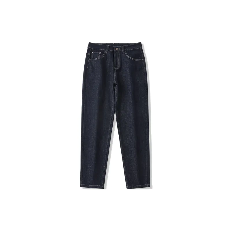 HANDAIWEI Jeans Men's Dark Blue-1