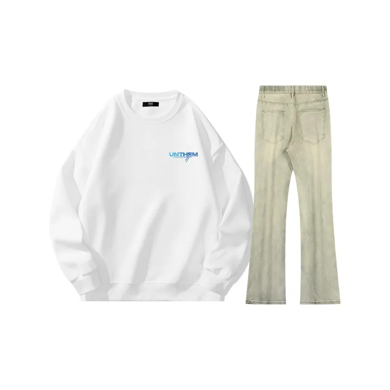 UNthemed Sweatshirt Sets Unisex-7