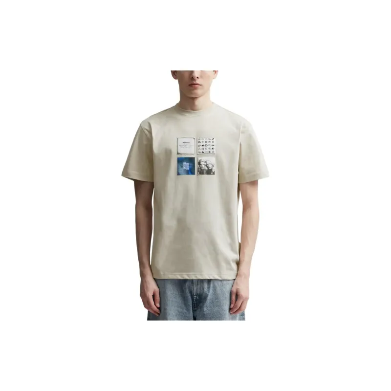 ADER ERROR Mati Patch embellished T shirt-3