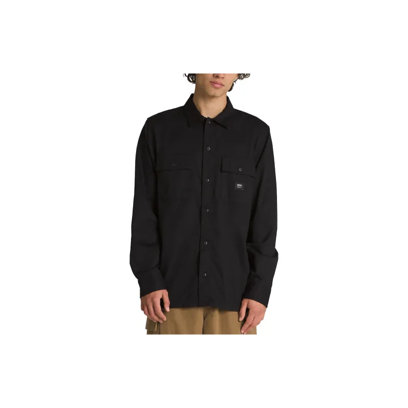 Vans Sparwood Shirts Men Black-2