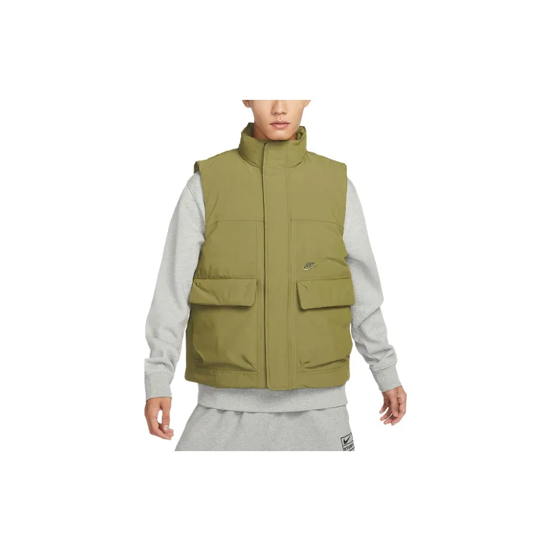 Nike Vests Men Olive Green-2