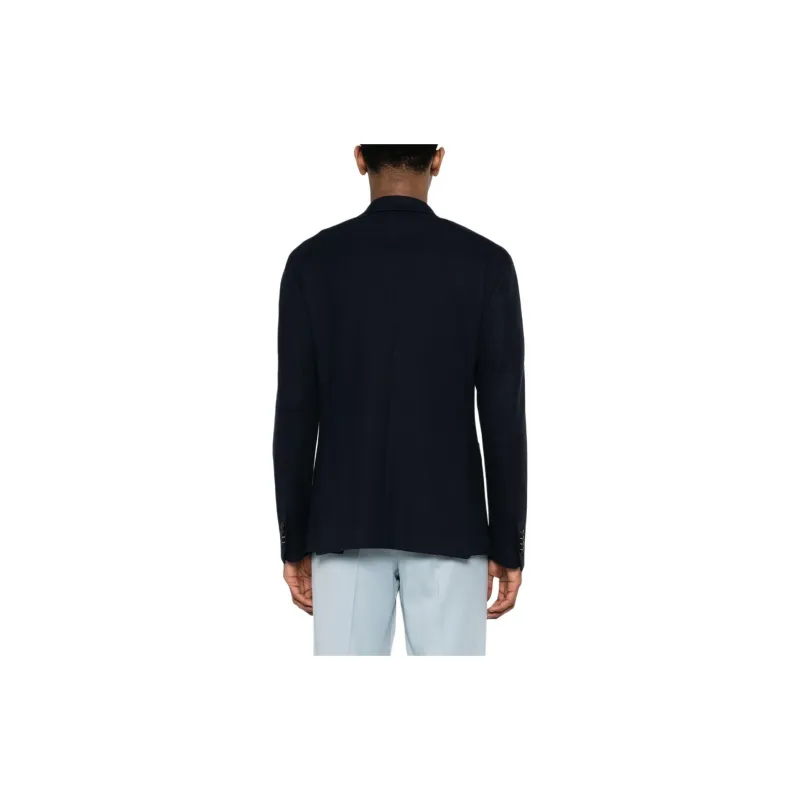 Tagliatore Double breasted Cotton Blazer-2