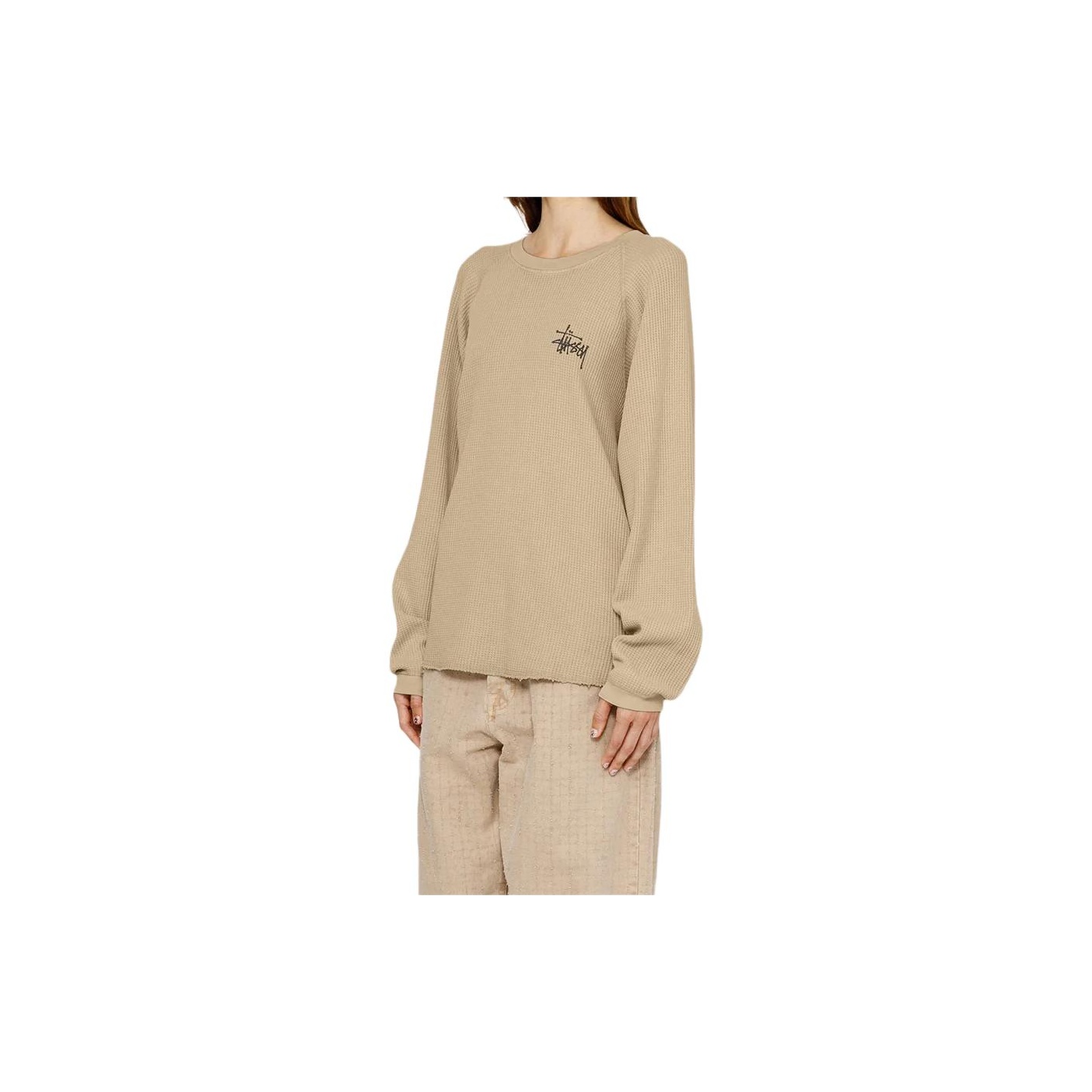 Stussy Raglan Thermal L/S Crew Orange XL - POIZON Stussy Raglan Thermal L/S Crew Orange XL - POIZON