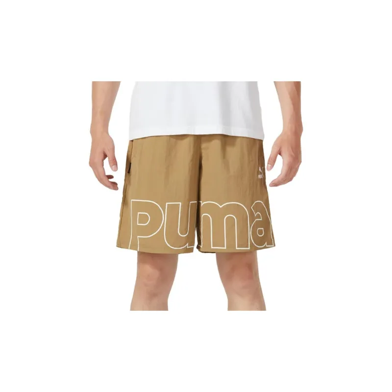 PUMA Casual Shorts Men Khaki-2