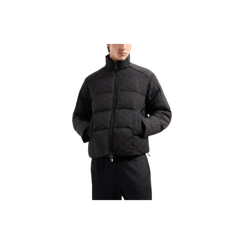 ARMANI EXCHANGE Logo jacquard Jacket-2