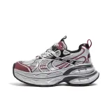 Gray/Silver/Burgundy/Black