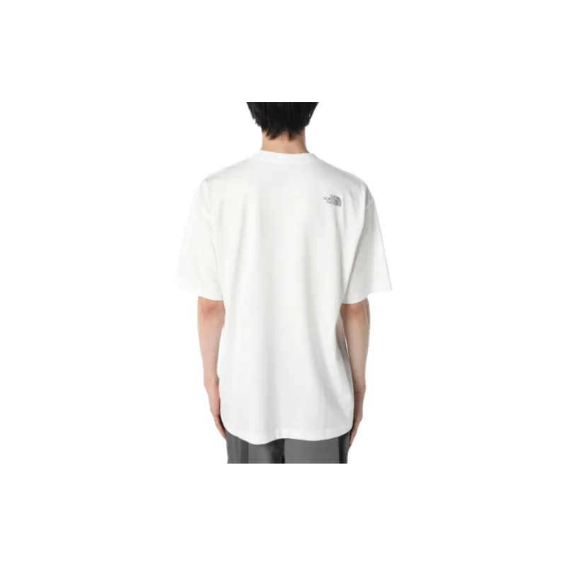 THE NORTH FACE T Shirt Men's Gray White-5