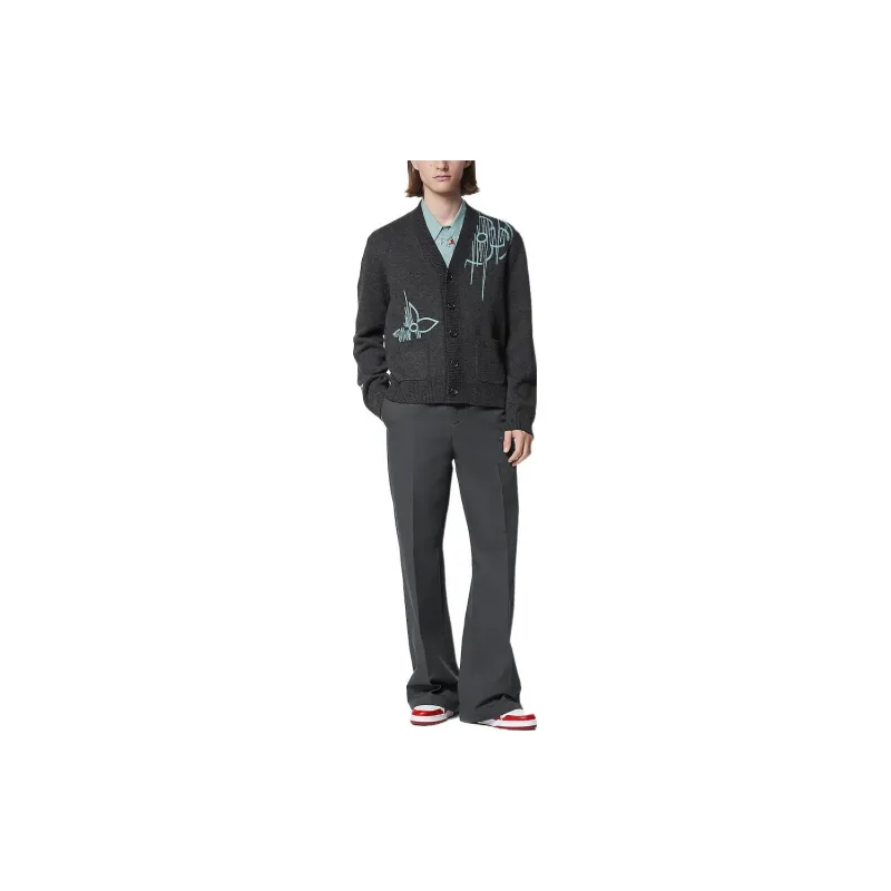 LOUIS VUITTON Sweater Men's Black-2
