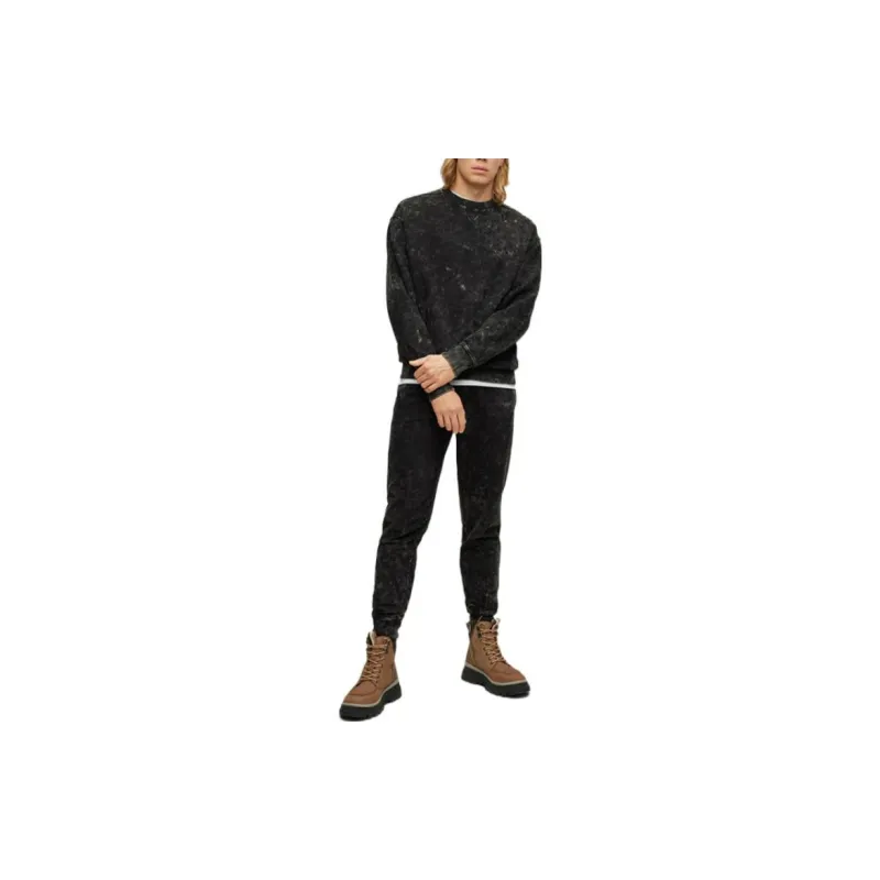 HUGO BOSS Knitted Sweatpants Men Black-1