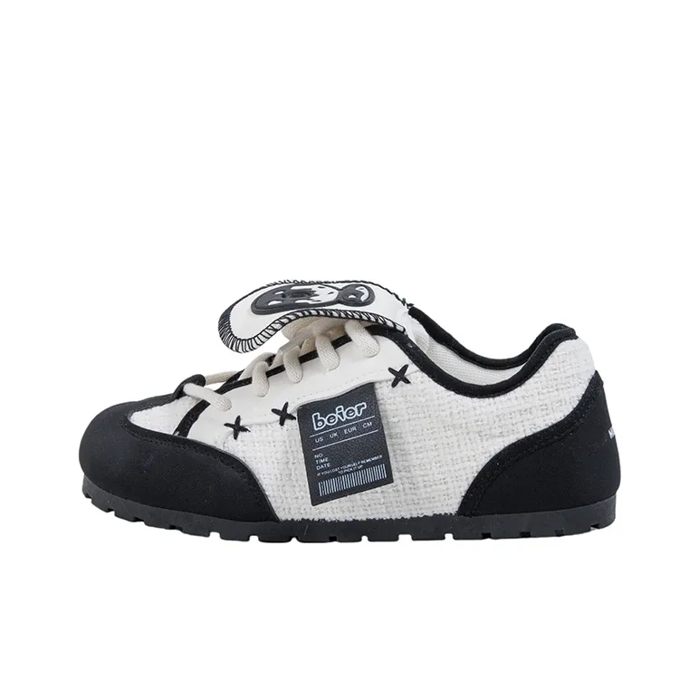 MINGKUANG Street Style Donut, Box Slip Resistant, Abrasion Resistant, Lightweight Low Top Skateboard Shoes Women's-0