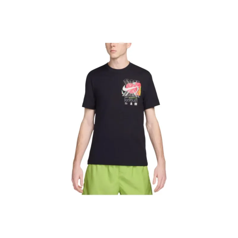Nike SPORTSWEAR T Shirt Men's Black-4