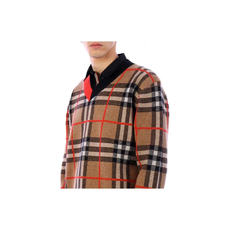 Burberry Sweaters Men Brown-3