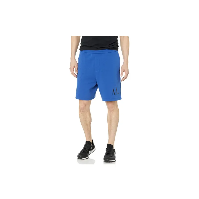 ARMANI EXCHANGE Casual Shorts Men Ultramarine Cyan-2