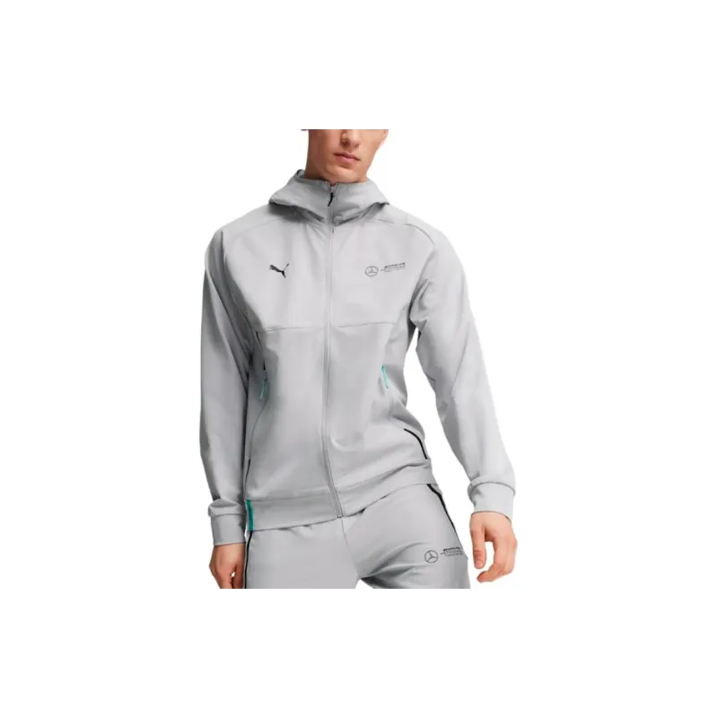 PUMA Mercedes AMG Petronas F1® PUMATECH Jacket Men Jackets Coats Men's Silver-2