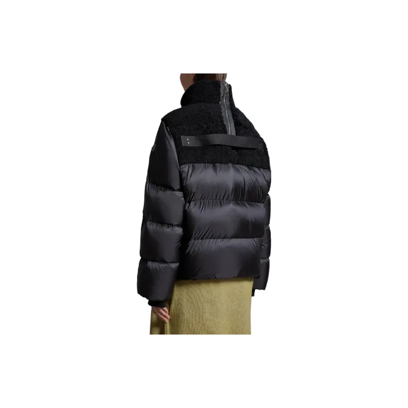 MONCLER GENIUS Cyclopic Shearling-trim Padded Jacket-4