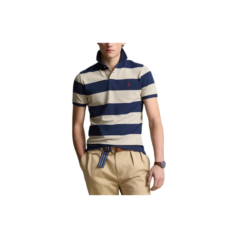 Polo Ralph Lauren SS24 Polo Shirt Men's Light Gray-1