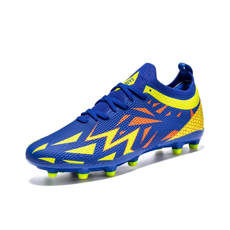 Saibi FG Rubber Long Studs TF Rubber Broken Studs Anti-Slip Wear-Resistant Soccer Shoes Unisex-1