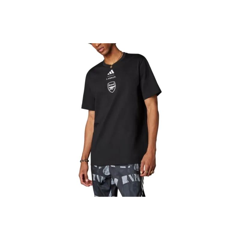 Adidas Arsenal LABRUM T SHIRT T Shirt Men's Black-2