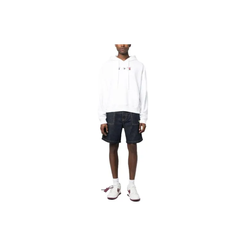 OFF WHITE Utility Denim Shorts-3