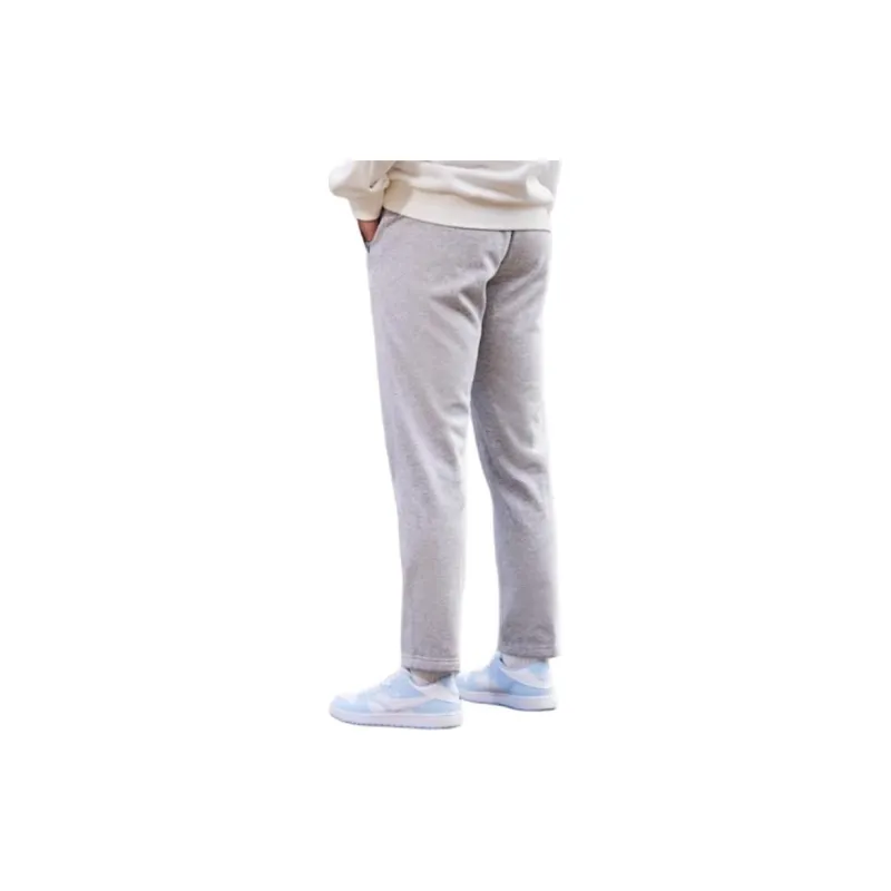 QIAODAN Casual Pants Men's Gray Heather Gray-1