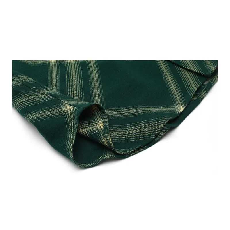 Burberry Checked Logo Embroidered Shirt-4