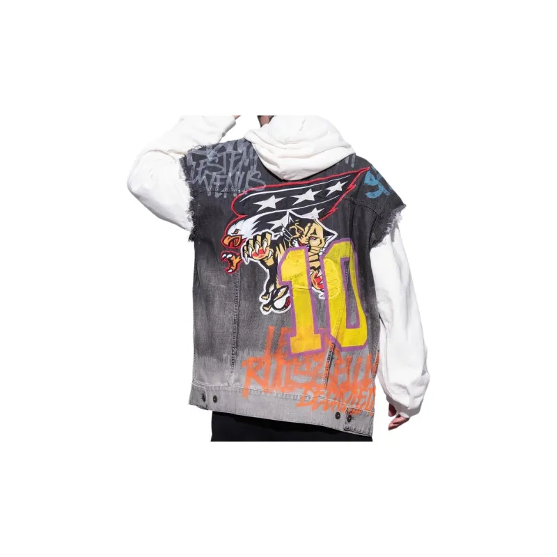 Faith Connexion Vest Unisex Black-4