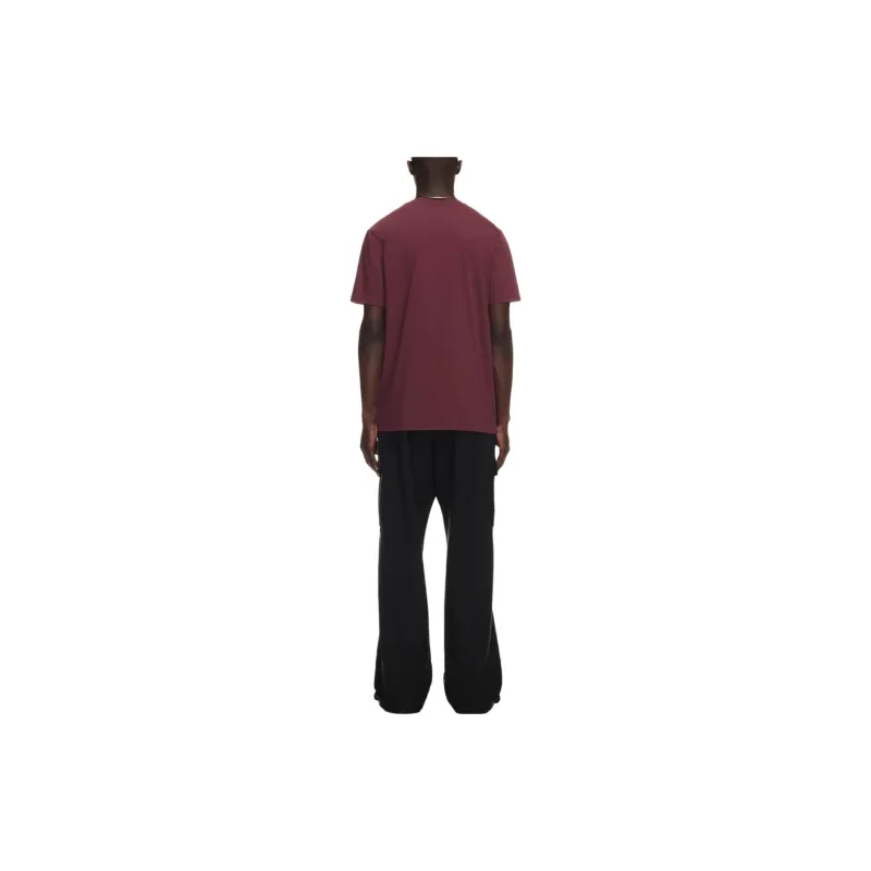 OFF WHITE T Shirts Men Burgundy-2