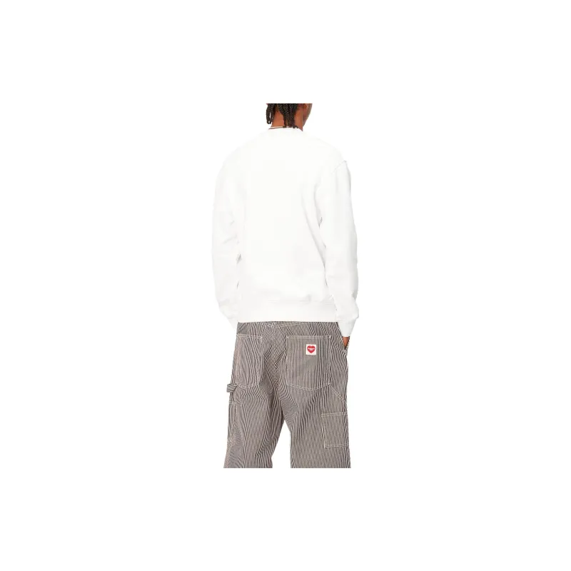 Carhartt WIP Sweatshirts Men White-3