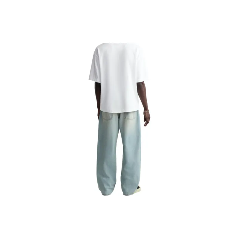 ZARA Jeans Men Light Blue-2
