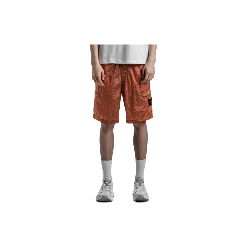 STONE ISLAND SS22 Shorts Men's Orange-3