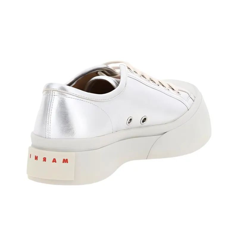 MARNI Low-Top Platform Shoes Women's White-3
