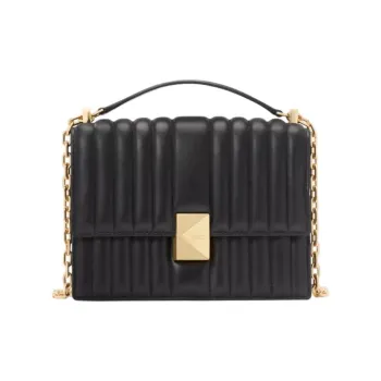 Kate Spade Cow Leather Shoulder Bag Crossbody Bag Handbag Women's Black
