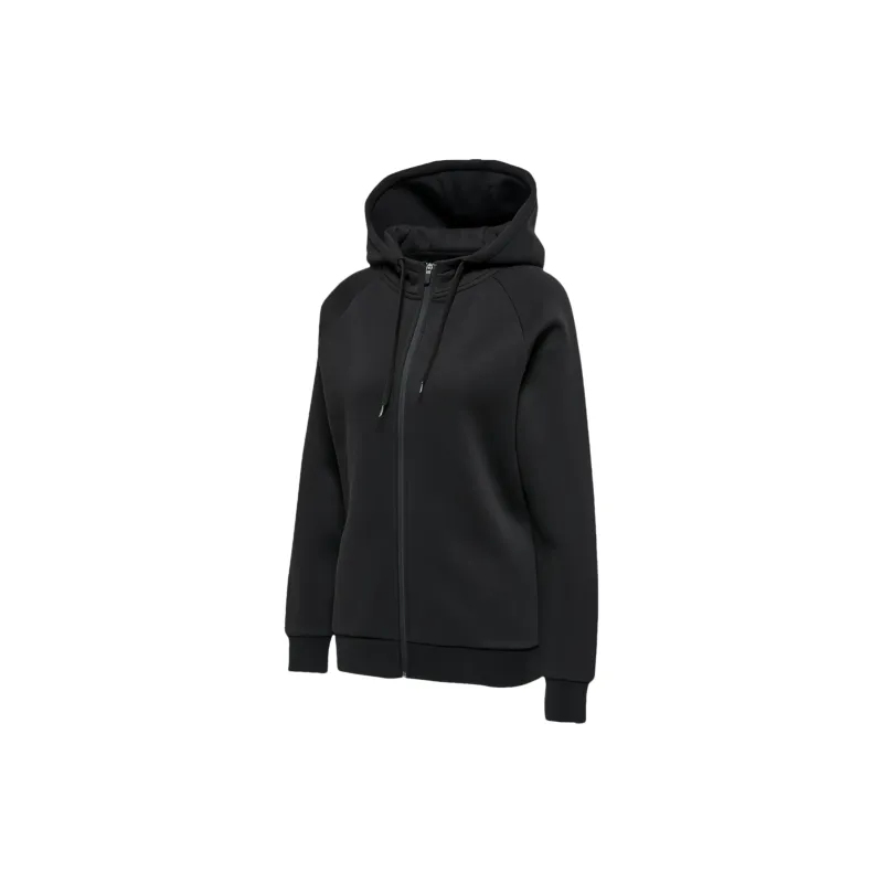 Hummel HmlRED HEAVY ZIP HOODIE WOMAN Jackets & Coats Women's Black-2