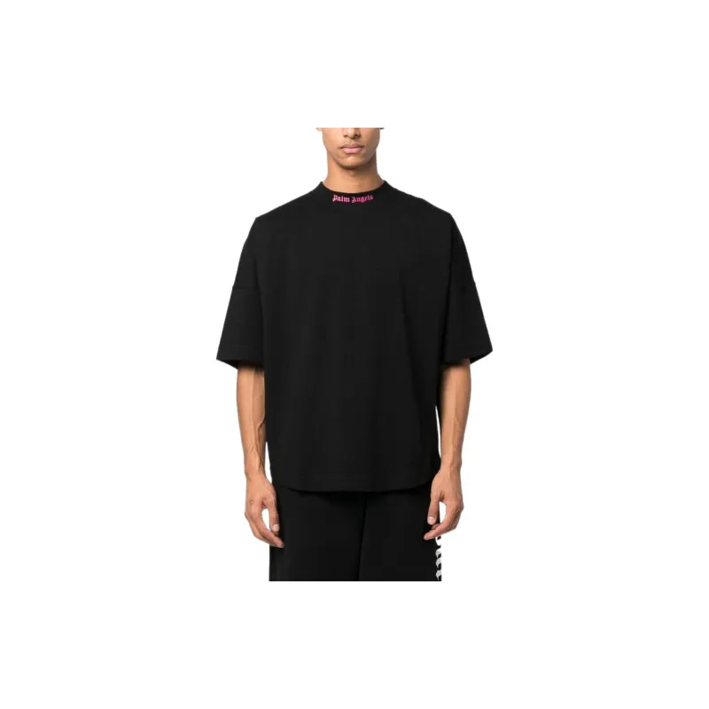 PALM ANGELS Doubled Logo Over Tee-3