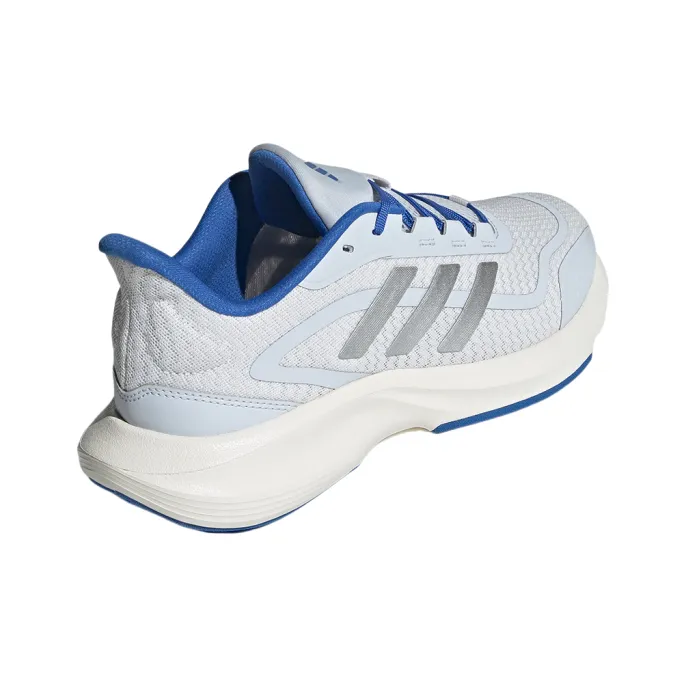 Adidas All Day Essential Breathable Low Top Casual Running Shoes Men's White Blue-2