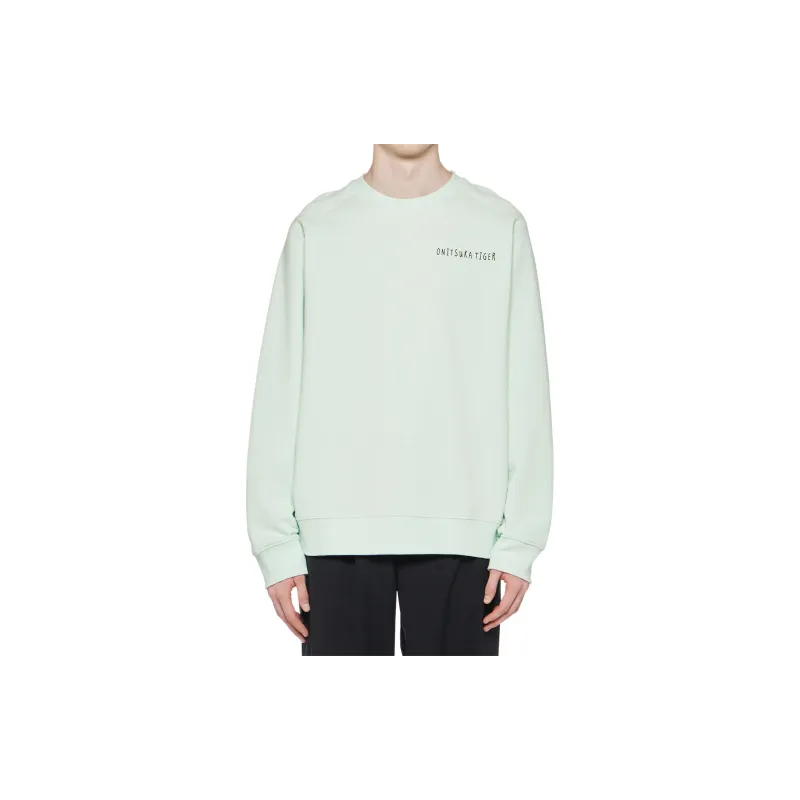 Onitsuka Tiger Sweatshirt Unisex Light Green-4