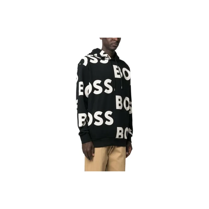 HUGO BOSS FW22 Sweatshirt Men's Black-3