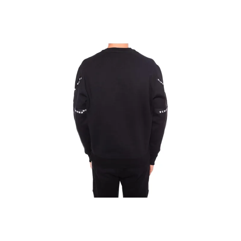 VERSUS Sweatshirts Men Black-5