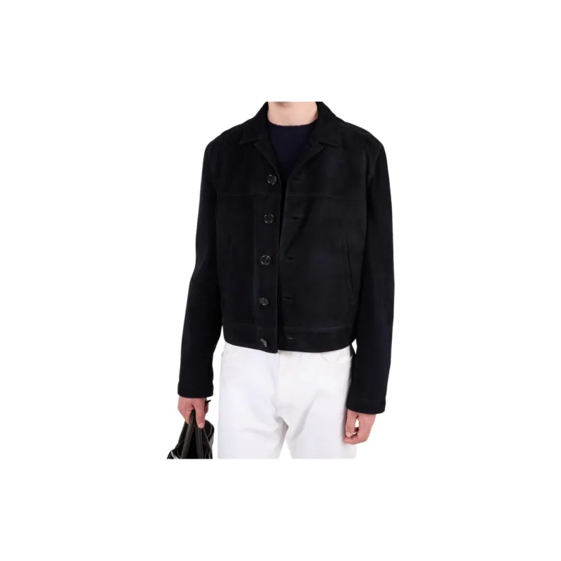 PRADA SS24 Jackets Coats Unisex Marine Blue-1
