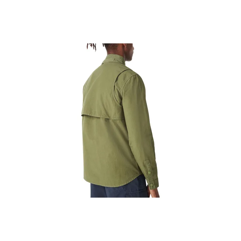 BARBOUR Annan Overshirt Shirt Men's Green-2
