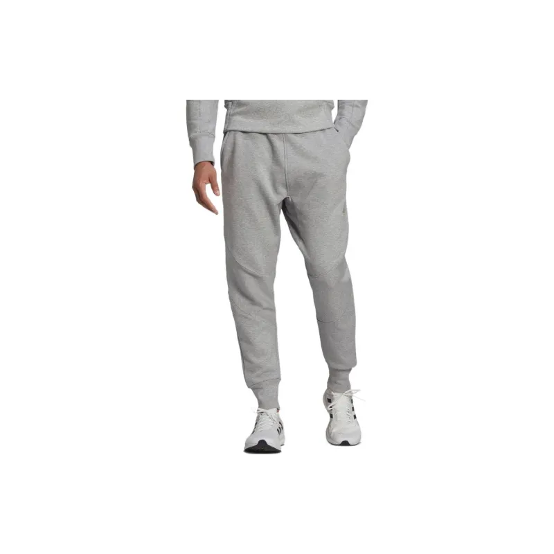 Adidas Knitted Sports Pants Men's Gray-1