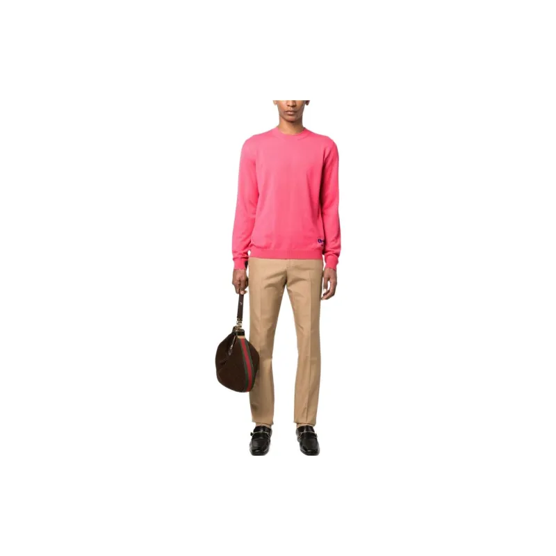 GUCCI Horsebit Crew neck Cashmere Jumper-1