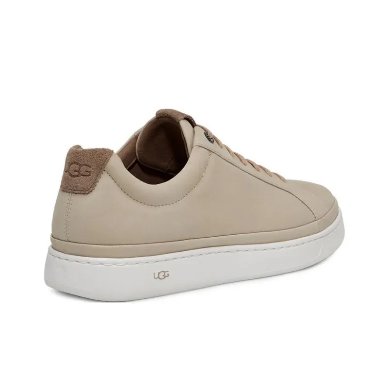 UGG Low Top Skateboard Shoes Men's Beige-4